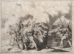Pinelli, Bartolomeo - Romulus, von den Senatoren ermordet