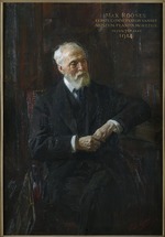 Luyten, Jan Hendrik - Porträt von Max Rooses (1839-1914) 