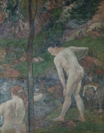 Gauguin, Paul Eugéne Henri - Badende in der Bretagne (Zwei Badende)