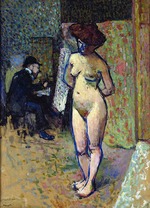 Marquet, Pierre-Albert - Matisse im Manguins Atelier