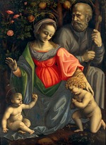 Bacchiacca, Francesco - Die Heilige Familie mit dem Johannesknaben  