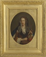 Unbekannter Künstler - Porträt von Maria Clementina Sobieska (1702-1735)