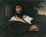 Courbet, Gustave - Der Verwundete (L'Homme blessé) 
