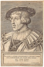 Beham, Barthel - Porträt von Kaiser Ferdinand I. (1503-1564)