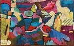 Kandinsky, Wassily Wassiljewitsch - Improvisation auf Mahagoni 