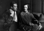 Unbekannter Fotograf - Architekt Walter Gropius und seine Ehefrau Ise Frank 