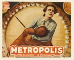 Unbekannter Künstler - Metropolis von Fritz Lang (Jumbo Lobby Card)