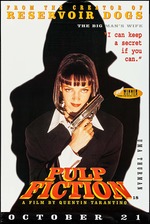 Unbekannter Künstler - Filmplakat Pulp Fiction von Quentin Tarantino