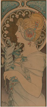 Mucha, Alfons Marie - Feder