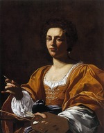 Vouet, Simon - Porträt von Artemisia Gentileschi