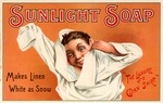 Unbekannter Künstler - Sunlight Soap - Makes Linen White as Snow 