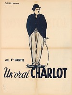 Unbekannter Künstler - Filmplakat Un Vrai Charlot