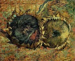 Gogh, Vincent, van - Verblühte Sonnenblumen (Zwei abgeschnittene Sonnenblumen)