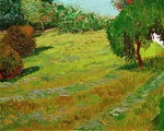 Gogh, Vincent, van - Garten mit Trauerweide 
