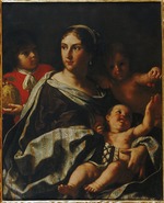 Sirani, Elisabetta - Porträt von Anna Maria Ranuzzi als Allegorie von Caritas