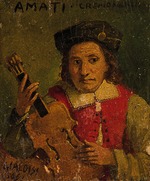 Gialdisi, Francesco - Porträt von Nicola Amati (1596-1684)