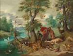 Brueghel, Jan, der Jüngere - Die Erschaffung Evas