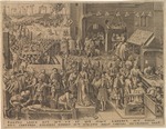 Bruegel (Brueghel), Pieter, der Ältere - Justitia (Gerechtigkeit) Aus Die sieben Tugenden