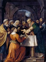 Romanino, Gerolamo - Die Darbringung Christi im Tempel