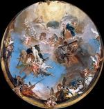 Tiepolo, Giambattista - Die Verherrlichung des heiligen Dominikus