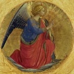 Angelico, Fra Giovanni, da Fiesole - Engel der Verkündigung (Vom Triptychon von Perugia)