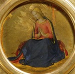 Angelico, Fra Giovanni, da Fiesole - Maria der Verkündigung (Vom Triptychon von Perugia)
