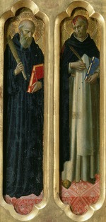 Angelico, Fra Giovanni, da Fiesole - Die Heiligen Benedikt und Petrus Martyr (Vom Triptychon von Perugia)