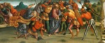 Signorelli, Luca - Die Festnahme Jesu. (Die Beweinung Christi, Predella)