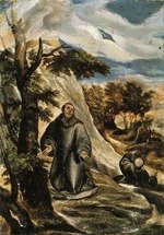 El Greco, Dominico - Die Stigmatisierung des heiligen Franz von Assisi