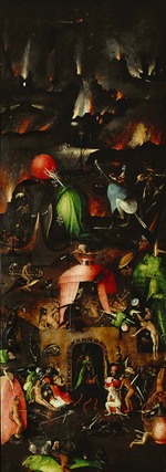Bosch, Hieronymus - Weltgerichtstriptychon (Rechte Tafel)