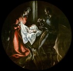 El Greco, Dominico - Die Geburt Christi