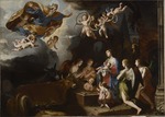 Stella, Jacques - L'Adoration des anges (Die Anbetung des Christuskindes)