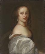 Unbekannter Künstler - Porträt von Mary Somerset, Duchess of Beaufort (1630-1715)