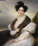 Kinson, François-Joseph - Porträt von Marie-Joséphine-Emilie Lafont-Porcher