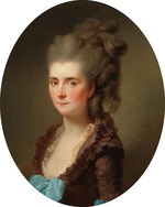 Tischbein, Johann Friedrich August - Porträt von Marquise de Chambray, née Vernier de Joyencourt