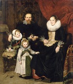 Vos, Cornelis de - Selbstporträt mit Familie