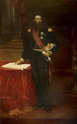 Gallait, Louis Joseph - Porträt von Leopold II. (1835-1909), König der Belgier 