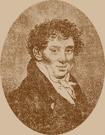 Sokolow, Pjotr Fjodorowitsch - Porträt von Komponist und Gitarrist Andrei Ossipowitsch Sychra (1773-1850)