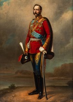 Perow, Wladimir Wassiljewitsch - Porträt von Kaiser Alexander II. (1818-1881)