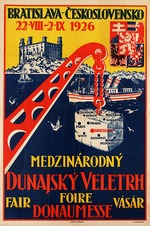 Chlebecek, Antonin - Internationale Donaumesse, Bratislava, 1926