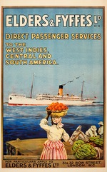 Unbekannter Künstler - Elders & Fyffes. Direkter Passagierservice nach Westindien, Mittel- und Südamerika 