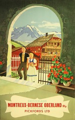 Unbekannter Künstler - Montreux-Berner Oberland-Bahn