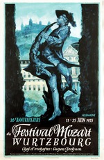 Unbekannter Künstler - Mozartfest Würzburg 1955