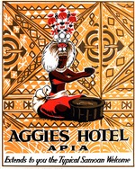 Unbekannter Künstler - Aggies Hotel, Apia 