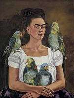 Kahlo, Frida - Ich und meine Papageien