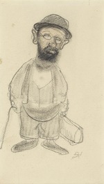 Rassenfosse, Armand - Porträt von Henri de Toulouse-Lautrec