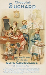 Unbekannter Künstler - Chocolat Suchard. Wie macht man eine Tasse gute Chokolade