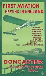 Unbekannter Künstler - First aviation meeting in England, Doncaster
