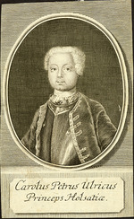 Fritzsch, Christian Friedrich - Porträt von Karl Peter Ulrich von Schleswig-Holstein-Gottorf (1728-1762)