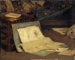 Verhaeren, Alfred - Ecke im Atelier des Künstlers